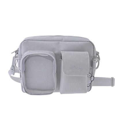 Japan Tokyo Disney Store Baymax Shoulder Bag with Clear Window Casual Bag