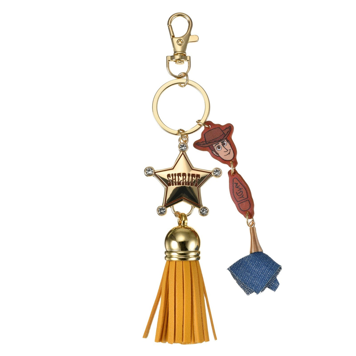 Japan Tokyo Disney Store Woody Keychain Tassel Fes Toy Story