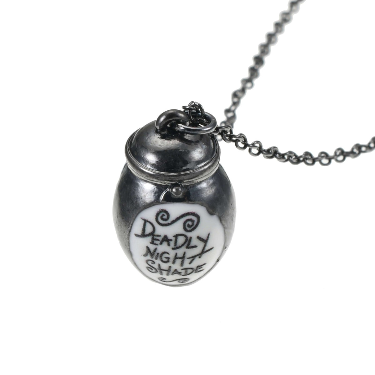 Japan Tokyo Disney Store Sally Necklace Black Nightshade Nightmare Christmas