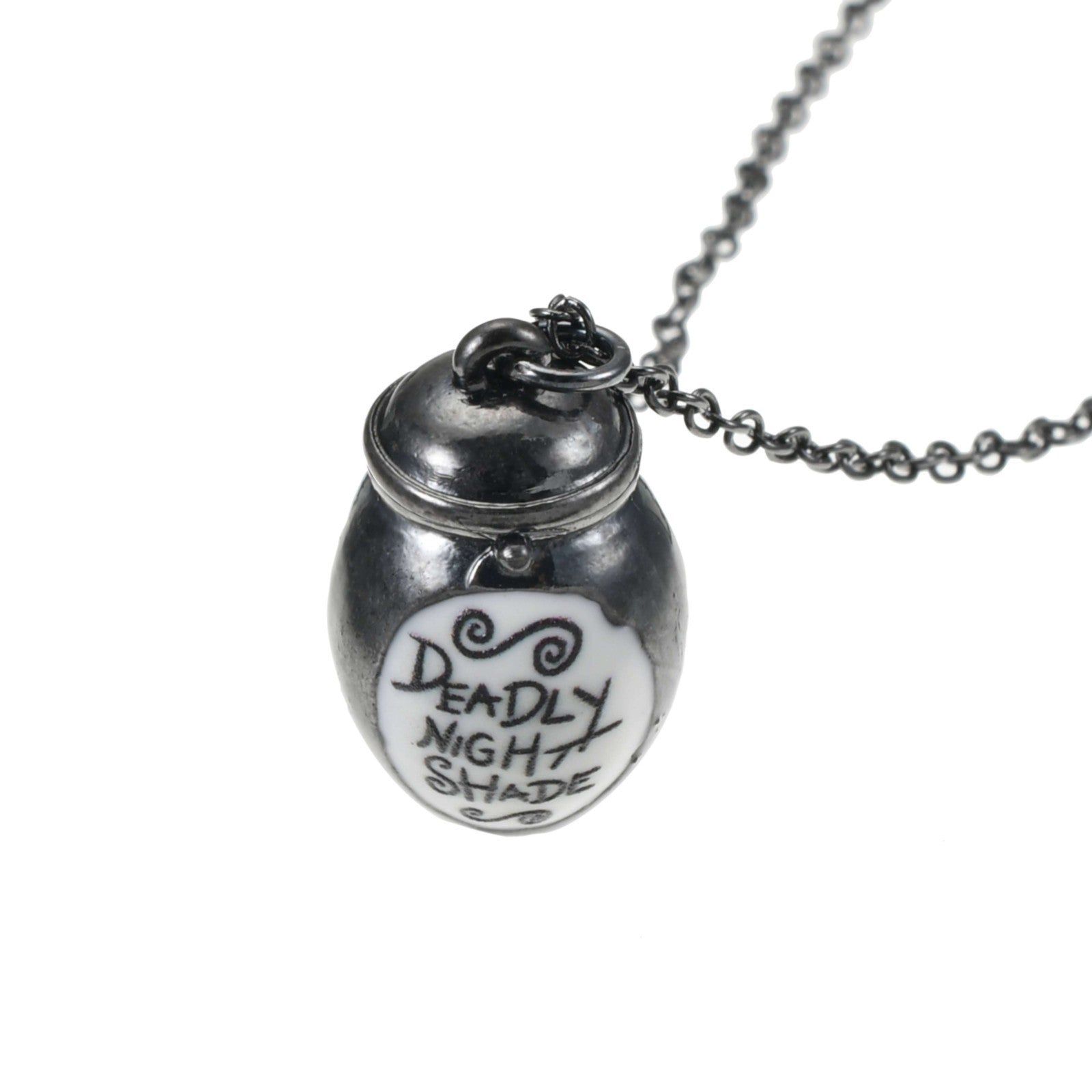 Japan Tokyo Disney Store Sally Necklace Black Nightshade Nightmare Christmas