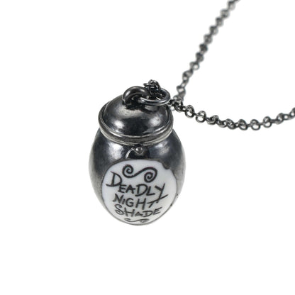 Japan Tokyo Disney Store Sally Necklace Black Nightshade Nightmare Christmas