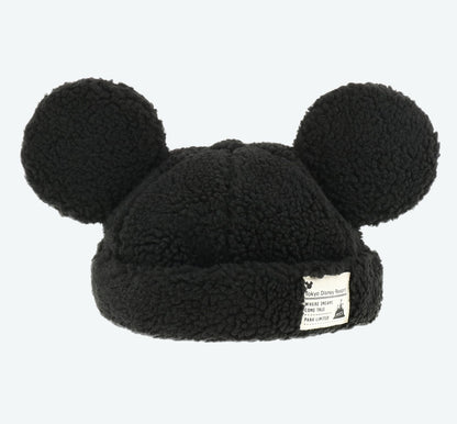 Japan Tokyo Disney Resort Ears & Shoulder Bag Mickey limited Cap Hat Black