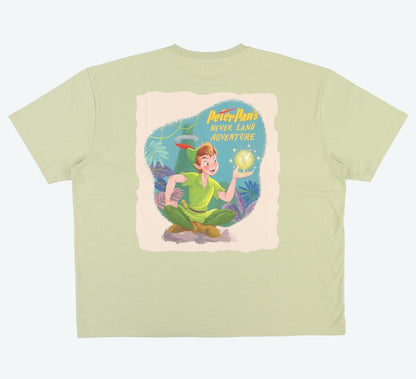 Japan Tokyo Disney Resort Fantasy Springs T-Shirt Peter Pan Neverland Adventure