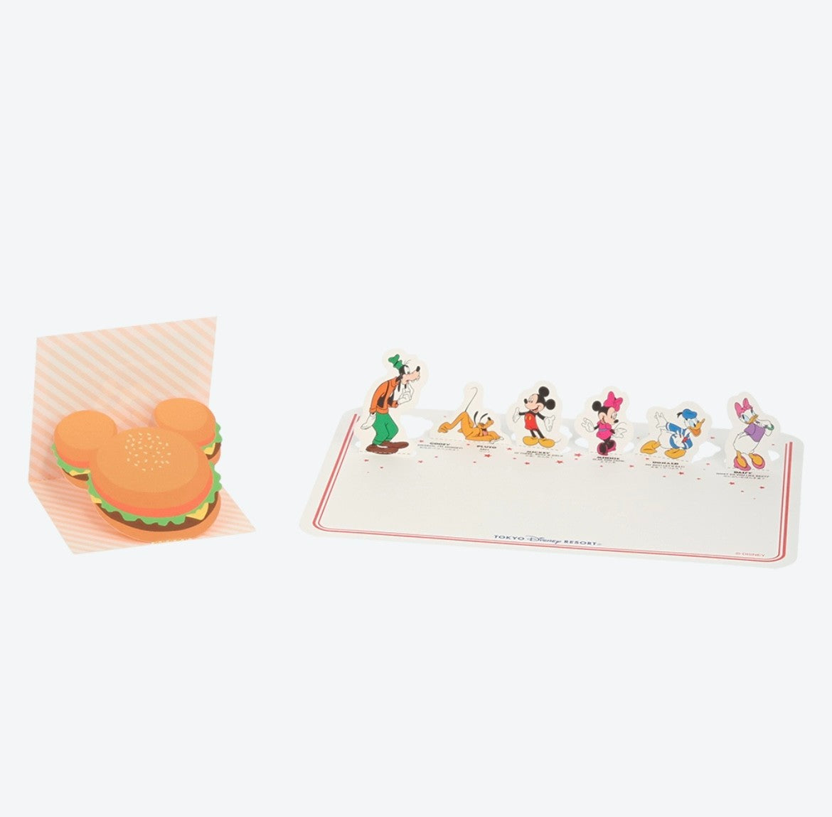 Japan Tokyo Disney Resort Mickey Mouse and Friends Notepad Memo Stationery 2025