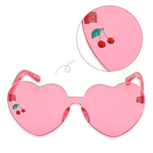 Japan Tokyo Disney Resort Fashion Glasses With the Cherry on Top Minnie
