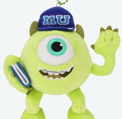 Japan Tokyo Disney Resort Monsters Inc. University Mike MU Plush Keychain
