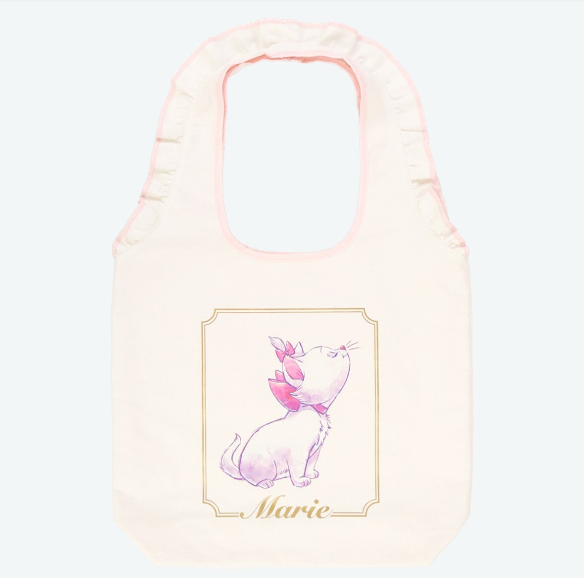 Japan Tokyo Disney Resort Marie Tote Bag pink 2024 New !!