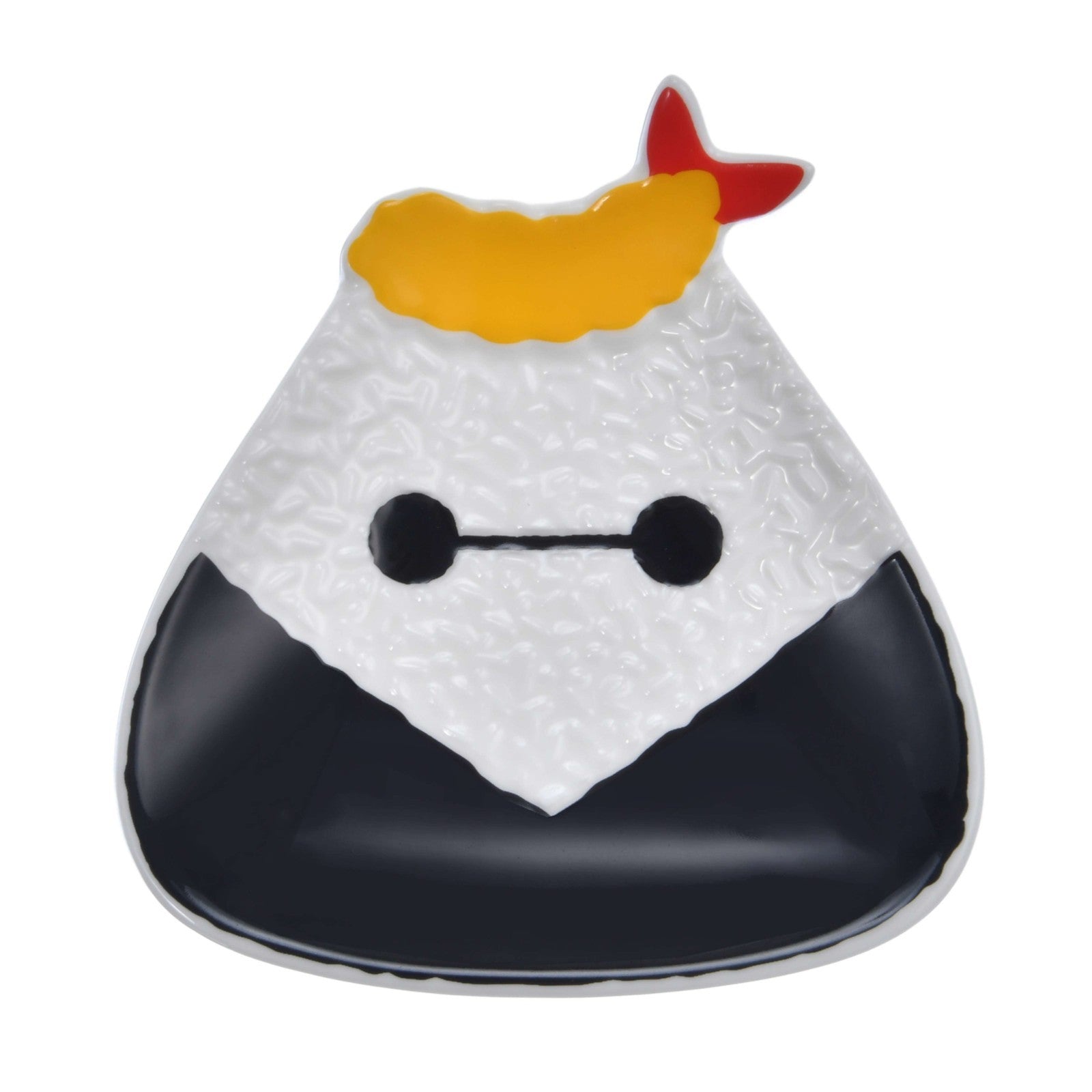 '+Japan Tokyo Disney Store Baymax Small plate Shrimp Tempura Rice ball