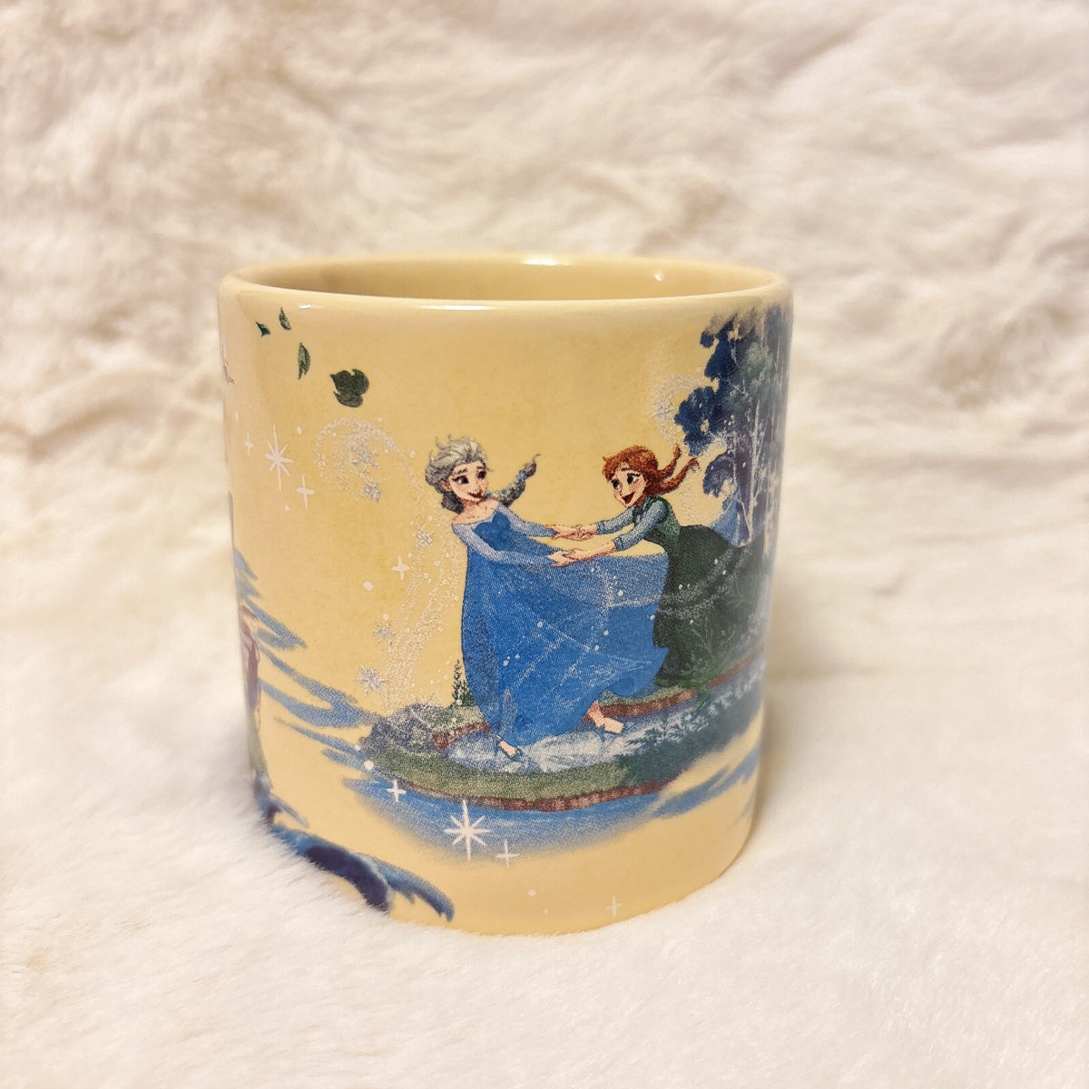 Japan Tokyo Disney Resort Fantasy Springs Souvenir Mug Rapunzel Peter Pan