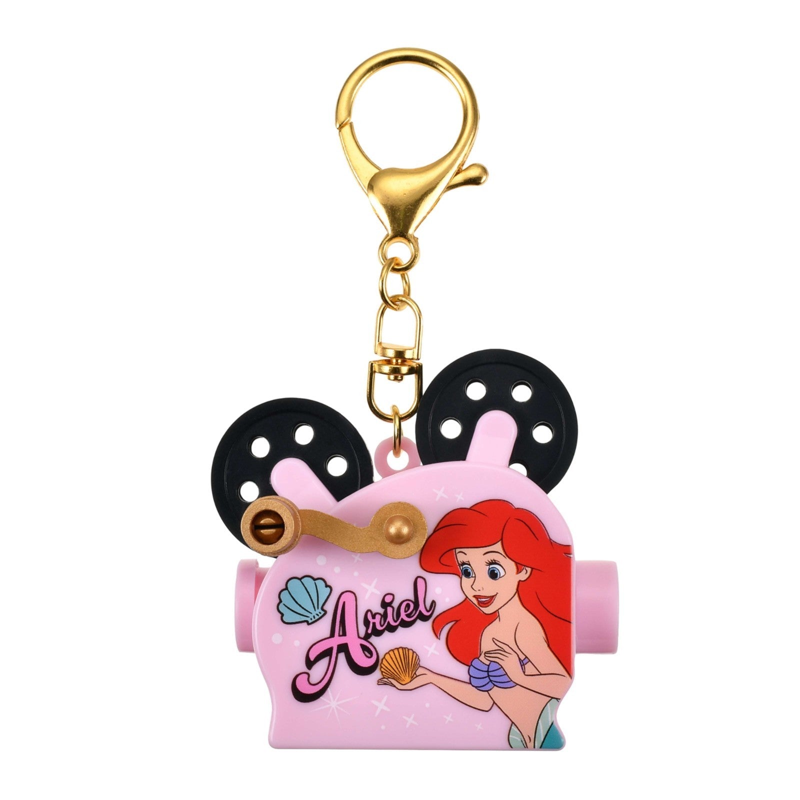 Japan Tokyo Disney Store Ariel Light-Up Projection Keychain Fes Little Mermaid