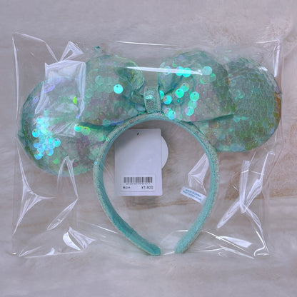 2022 Japan Tokyo Disney Resort Ears Headband Sequin Shine New!!