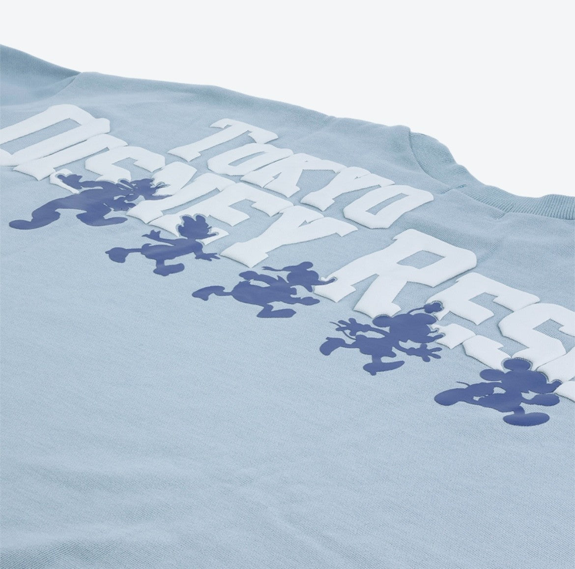 Japan Tokyo Disney Resort Mickey Mouse and Friends Sweatshirt Blue Long sleeve