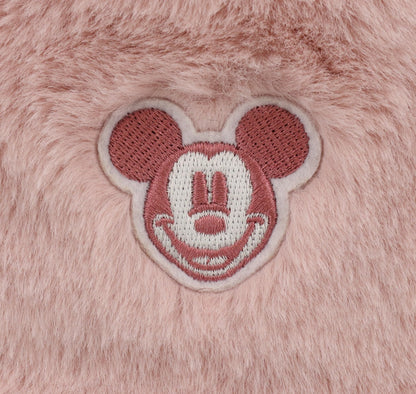 Japan Tokyo Disney Resort Ears Mickey limited Fluffy Winter Cap Hat Pink