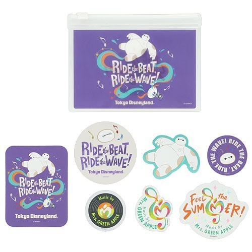 Japan Tokyo Disney Resort Baymax Sticker set