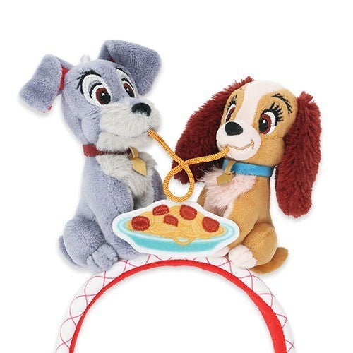 Japan Tokyo Disney Resort Lady and the Tramp Headband Ears Cap
