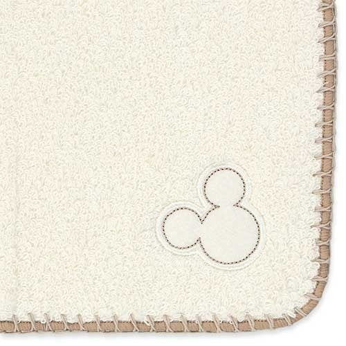 Japan Tokyo Disney Resort Mickey Mouse Mini Towel Fluffy White