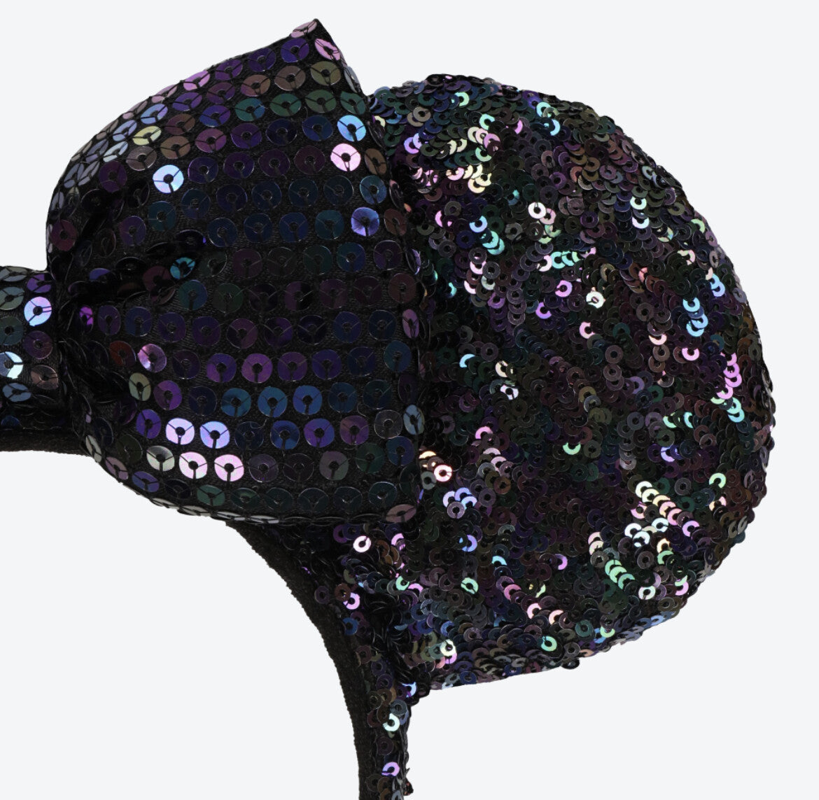 Japan Tokyo Disney Resort Store Ears HeadBand Hat Minnie sequins shine