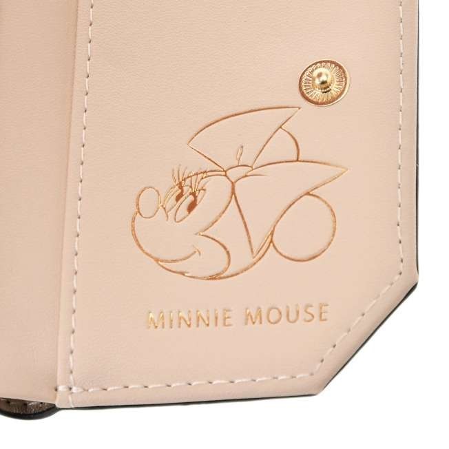 Japan Tokyo Disney Store Minnie JILL by JILLSTUART Wallet Ribbon Jewel Wallet