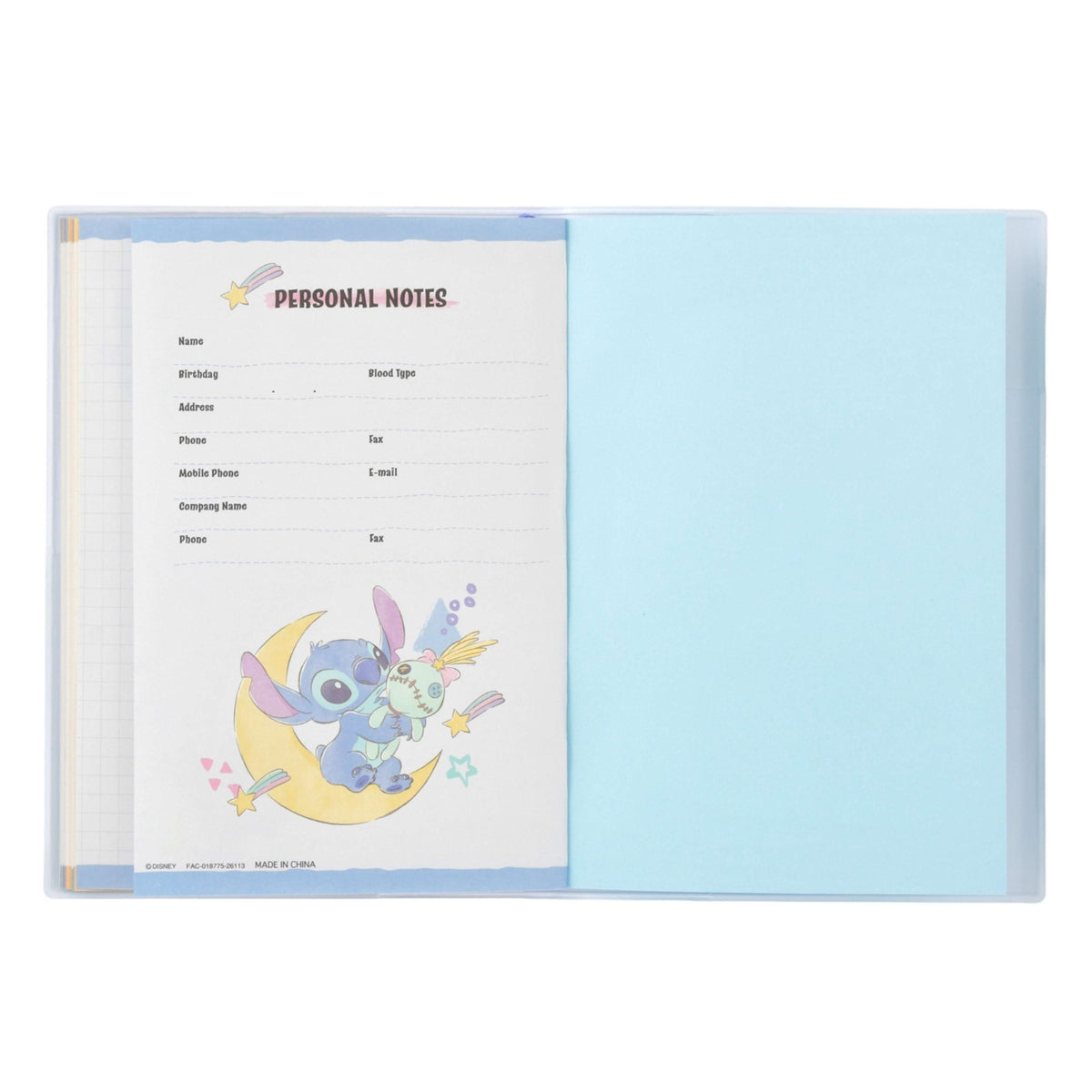 Japan Tokyo Disney Store Stitch & Scrump B6 Planner Schedule Book Diary 2027