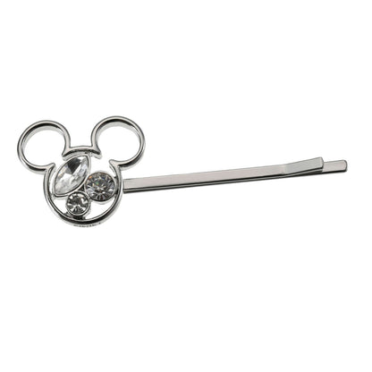 Japan Tokyo Disney Store Mickey Mouse Hairpin Stone Icon