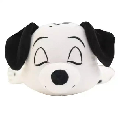 Japan Shop Disney 101 Dalmatians Die-cut Cushion Sleep Monochrome Plush Toy 2025