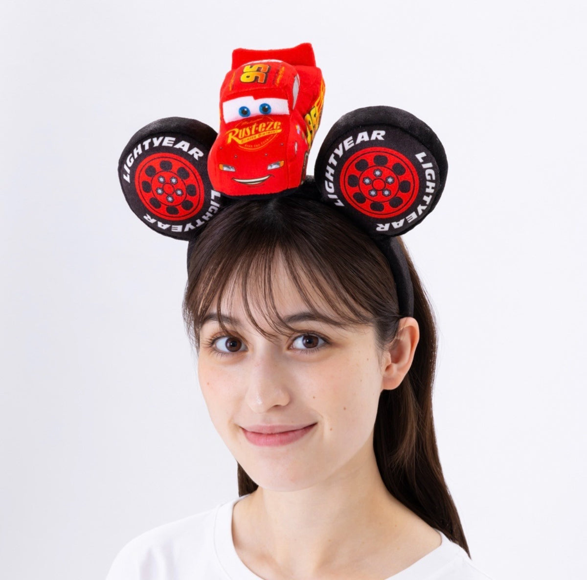 Japan Tokyo Disney Resort Cars McQueen Ears Headband Free Limited 2026
