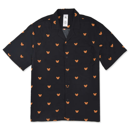 Japan Tokyo Disney Store Mickey Short-Sleeve Shirt Black Halloween 2026