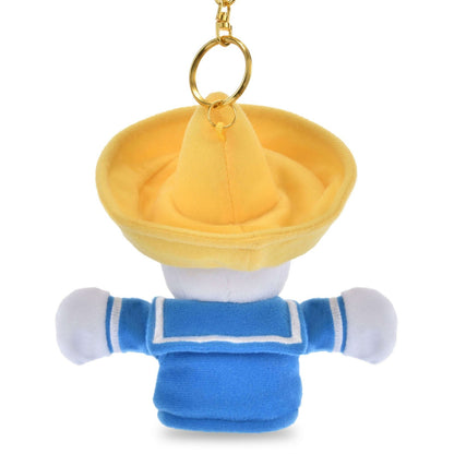 Japan Tokyo Disney Store Donald Plush Keychain Finger Puppet Three Caballeros