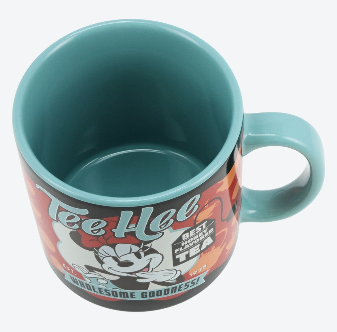 Japan Tokyo Disney Resort Minnie Mouse Cafe Time Mug Blue Limited 2025