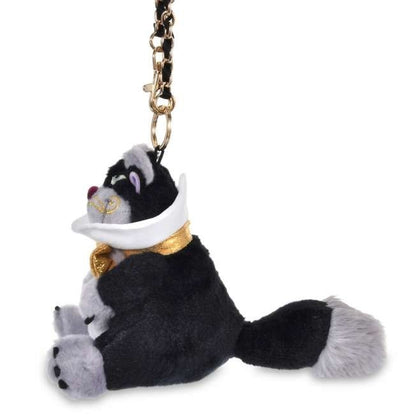 Japan Tokyo Disney Store Lucifer Cinderella Plush Toy Keychain KURONOHI BLACK