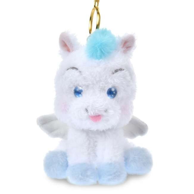 Japan Tokyo Disney Store Pegasus Plush Toy Keychain Hercules Kyururun