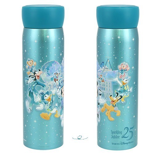 Japan Tokyo Disney Resort Sea 25th Sparkling Jubilee Stainless Steel Bottle