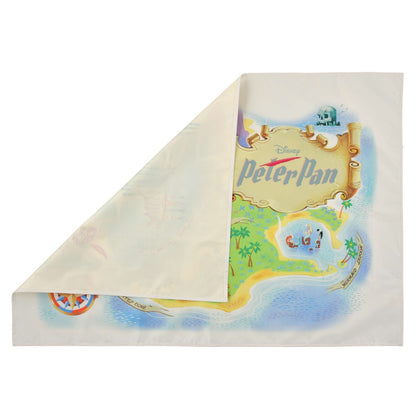 Japan Tokyo Disney Store Peter Pan Picnic Sheet S Pouch Map Compact