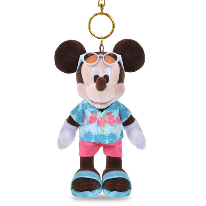 Japan Tokyo Disney Store Mickey Mouse Plush Toy Keychain SUMMER STYLE 2026