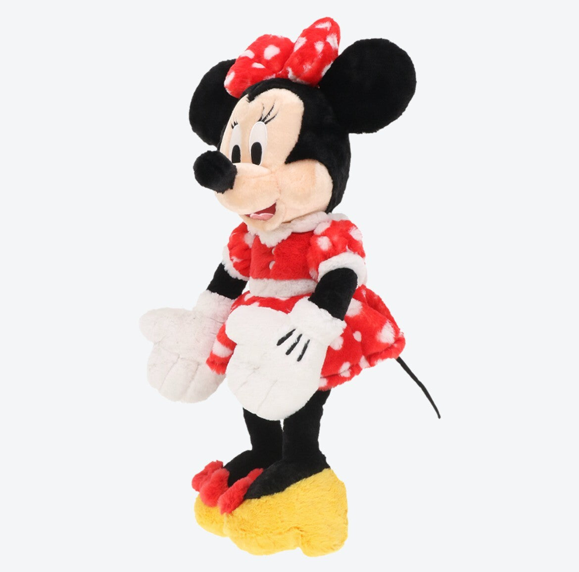 Japan Tokyo Disney Resort Plush Toy Fluffy Plushy Minnie Mouse