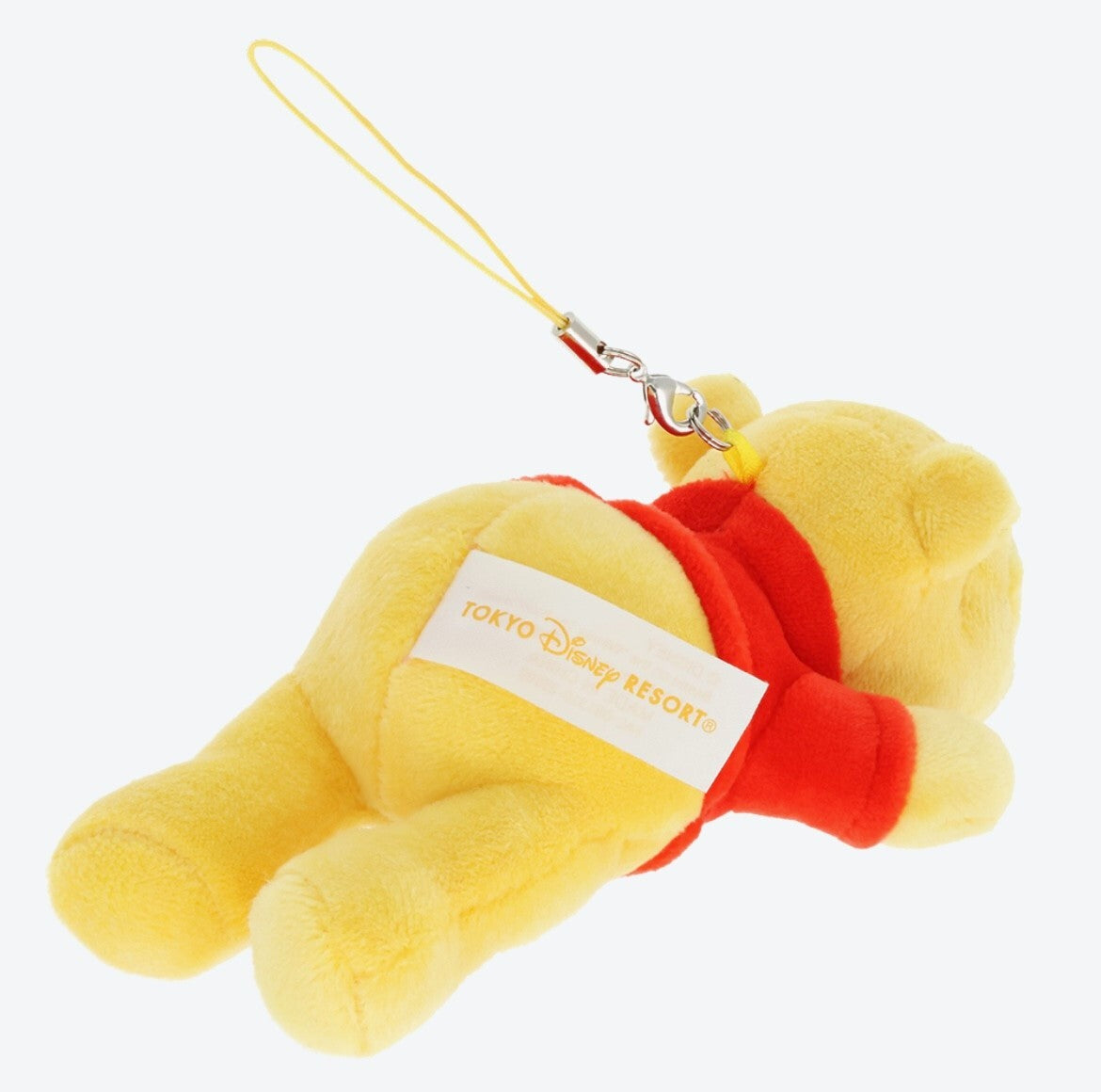 Japan Tokyo Disney Resort Winnie the Pooh Plush Keychain Strap