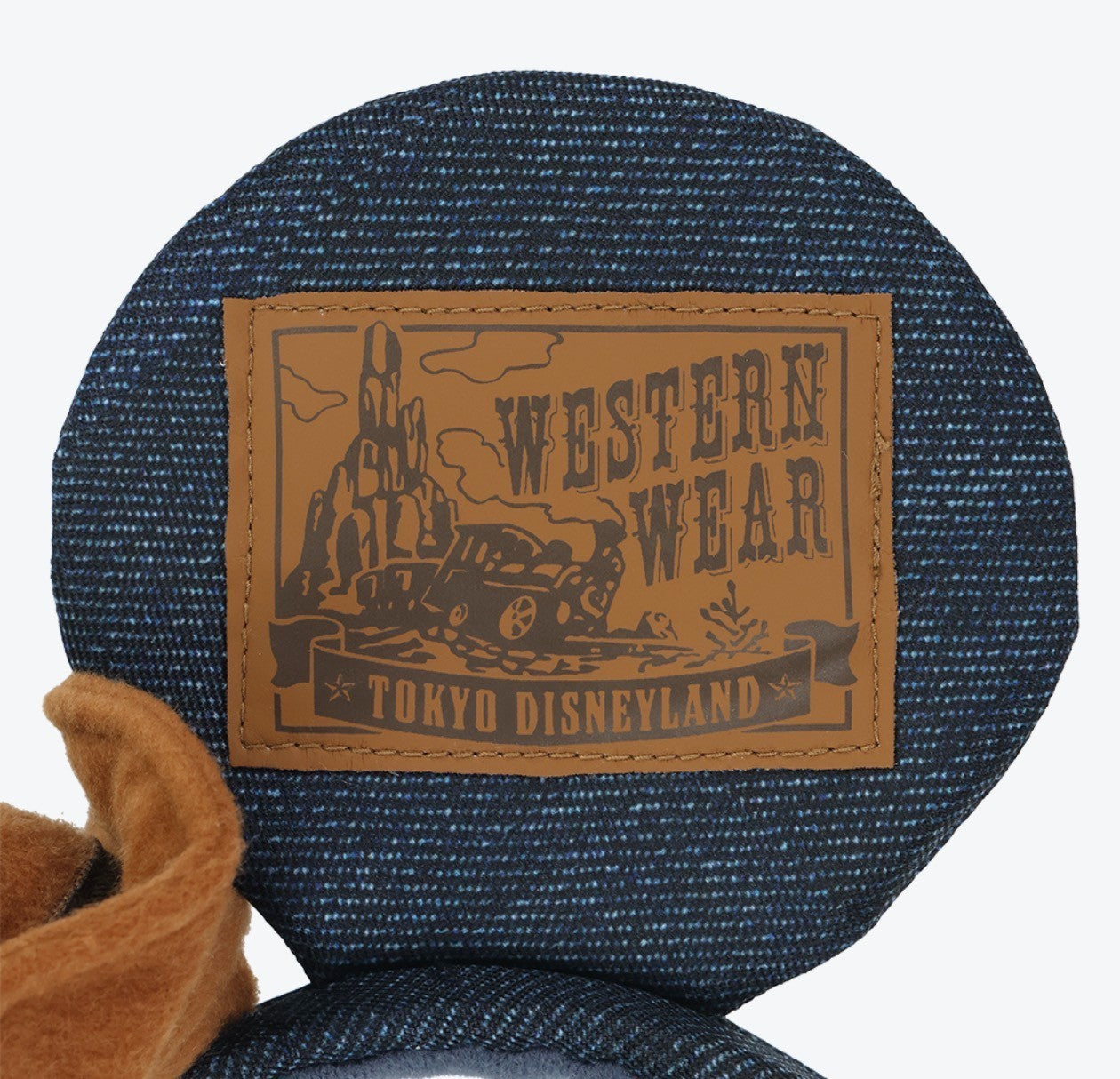 Japan Tokyo Disney  Resort Mickey Western Ears Headband Cap 2025 Denim