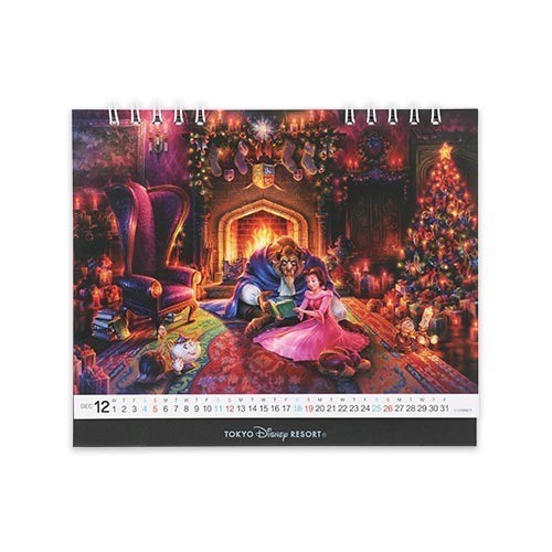 Japan Tokyo Disney Resort Mickey Mouse and Friends Desk Calendar 2027