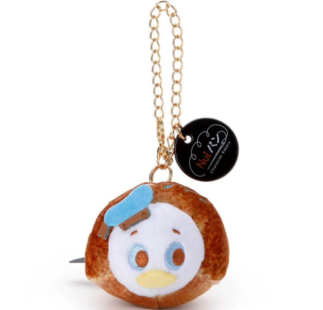 Japan Disney Takara Tommy Nui Pan Brett Plush Keychan Chocolate Cornet Donald