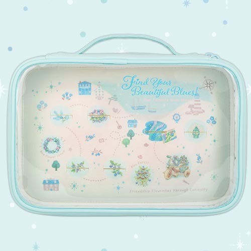 Japan Tokyo Disney Resort Find Your Beautiful Blue Multi-Case Duffy