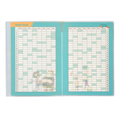 Japan Tokyo Disney Store Phineas and Ferb B6 Planner Schedule Book Diary 2027