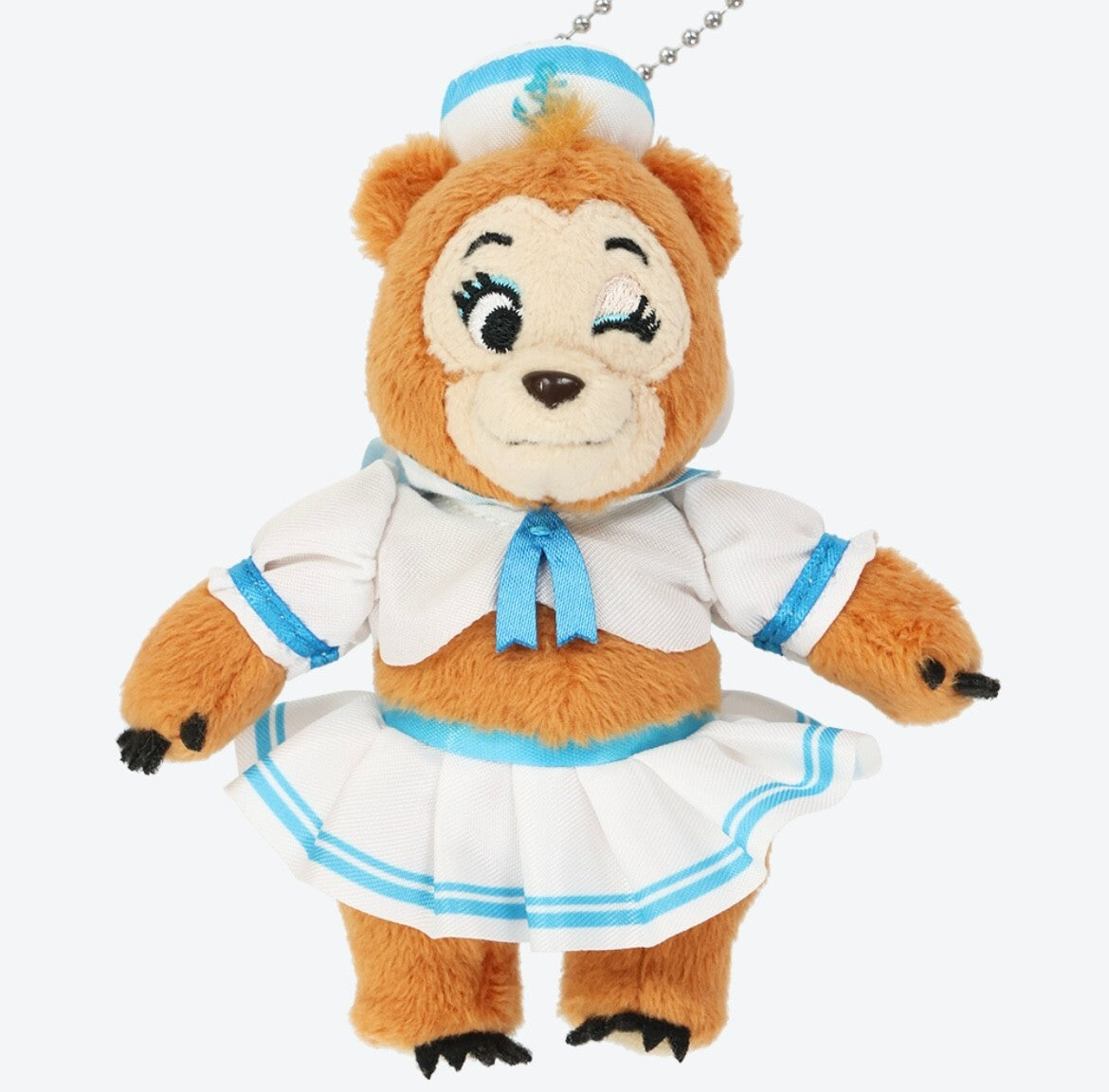 Japan Tokyo Disney Resort Plush Keychain Sunbonets Country Bear Jamboree