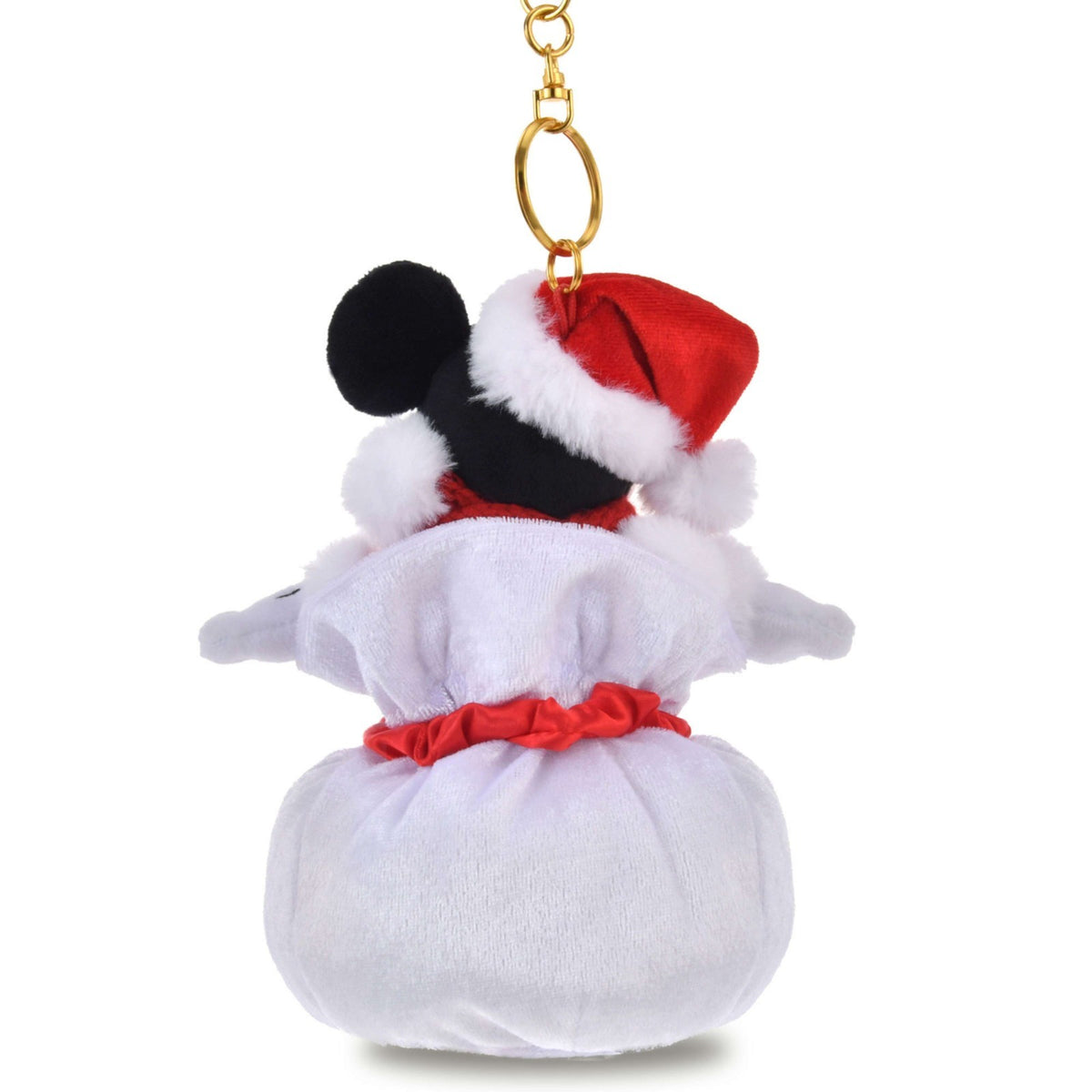 '+Japan Tokyo Disney Store Mickey Mouse Plush Toy Keychain Christmas