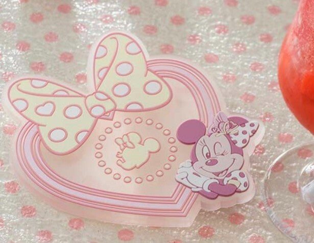 Japan Tokyo Disney Resort Minnie Besties Bash 2023 souvenir coaster Heart