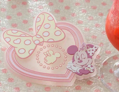 Japan Tokyo Disney Resort Minnie Besties Bash 2023 souvenir coaster Heart