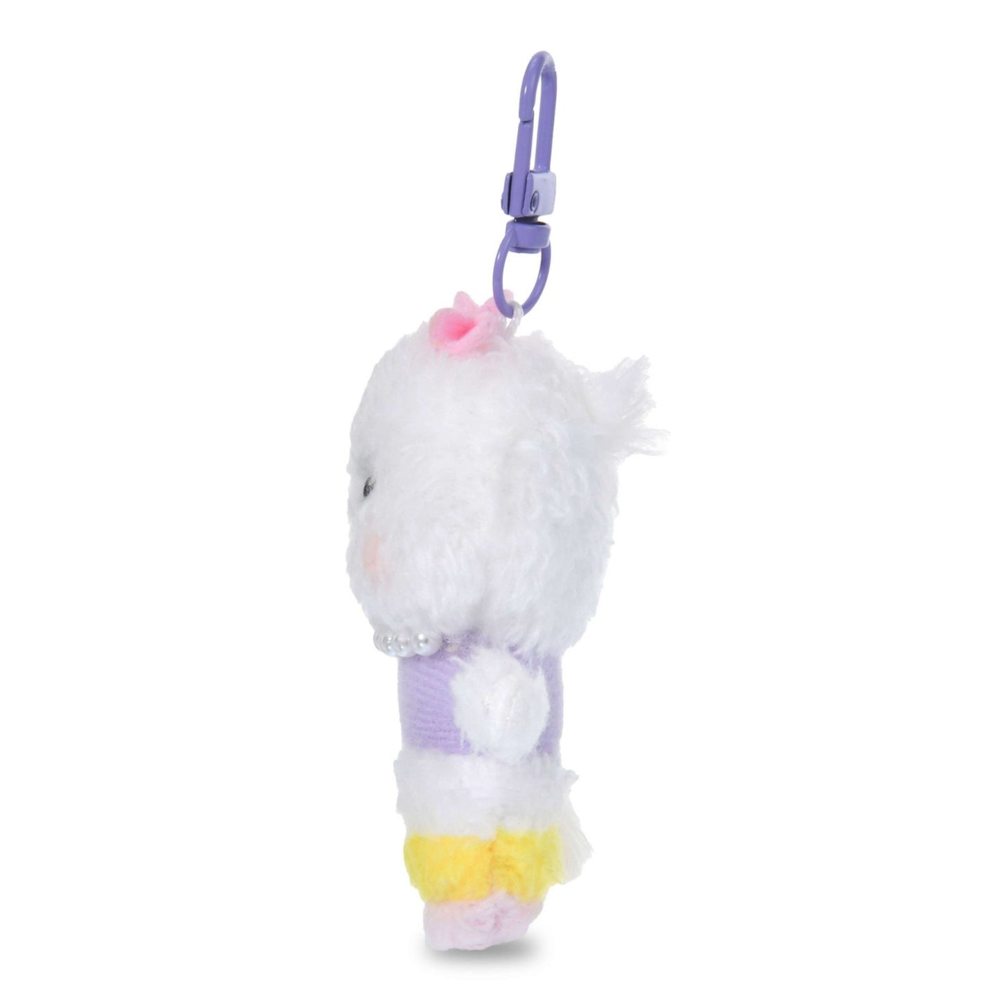 Japan Tokyo Disney Store Daisy Duck Plush Toy Keychain MINIMINI FLAT