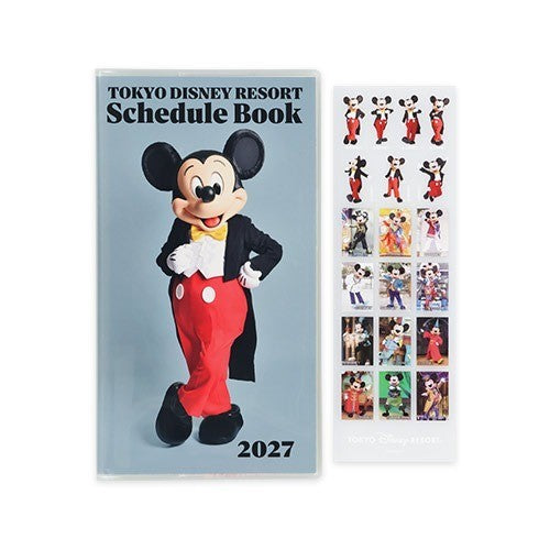 Japan Tokyo Disney Resort Mickey Mouse Planner Schedule Book 2027