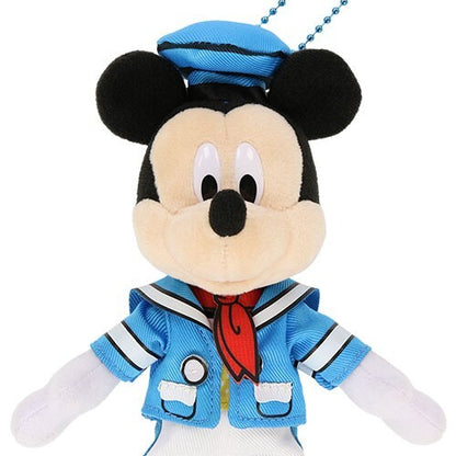Japan Tokyo Disney Resort Mickey Mouse Plush Toy Badge Quacky Celebration