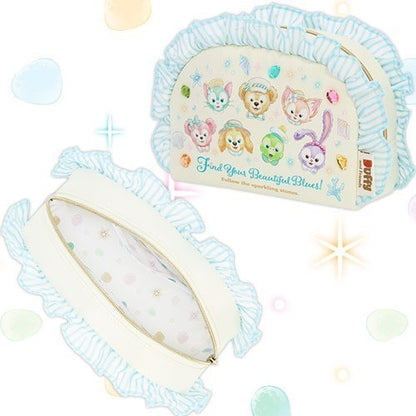Japan Tokyo Disney Resort Find Your Beautiful Blue Duffy Pouch