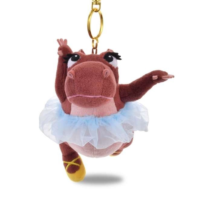 Japan Tokyo Disney Store Hyacinth Hippo Plush Toy Keychain Disney FANTASIA 85th